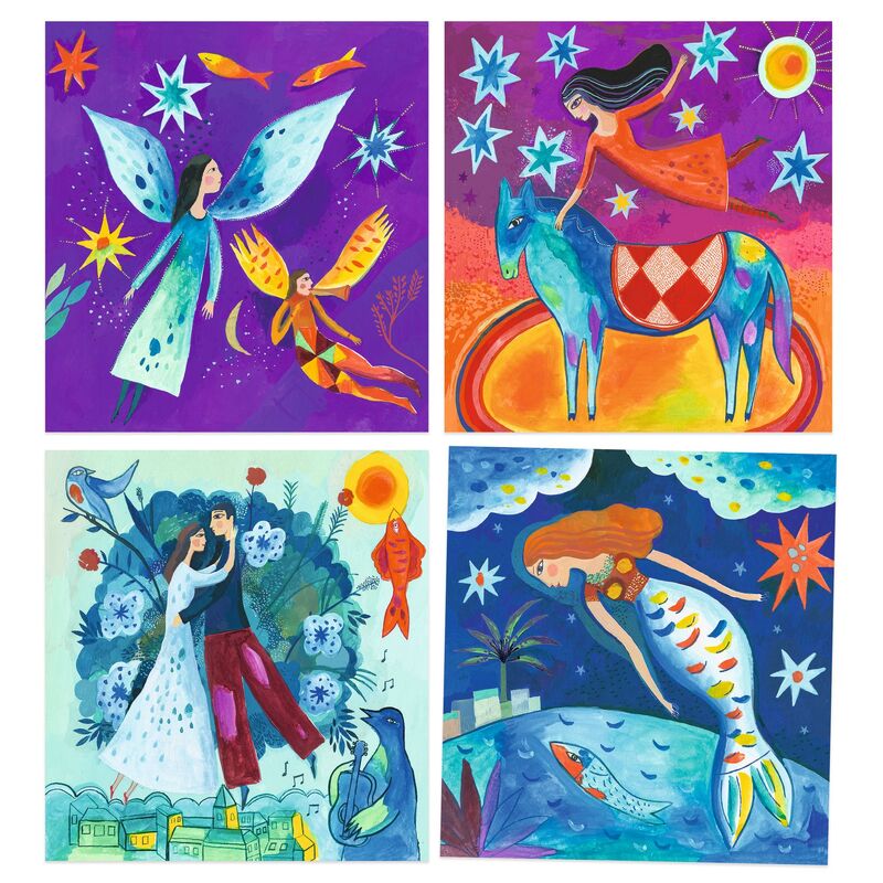 DJECO - INSPIRED BY: INA DREAM MARC CHAGALL GOUACHE SET 