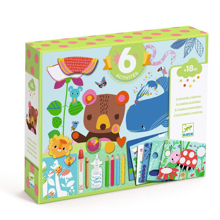 DJECO - THE MOUSE & HIS FRIENDS MULTI CRAFT KIT 