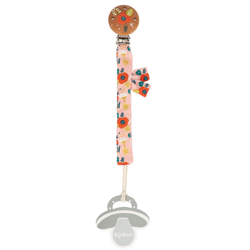 Kaloo - Kdoux Pacifier Holder Poppy