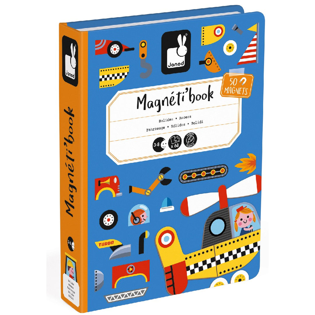 JANOD - MAGNETIC BOOK: RACERS 