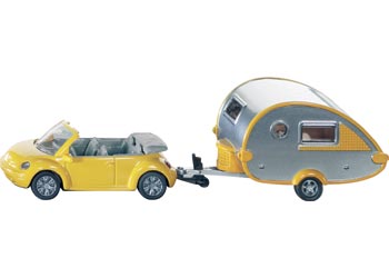 SIKU - CAR WITH CARAVAN