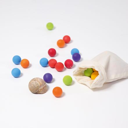 GRIMM'S - 35 MARBLES IN A BAG