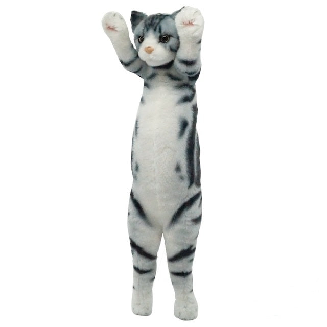 TACCHII ZOO PLUSHIE - NORMAL STANDING CAT PLUSHIE: AMERICAN SHORTHAIR 