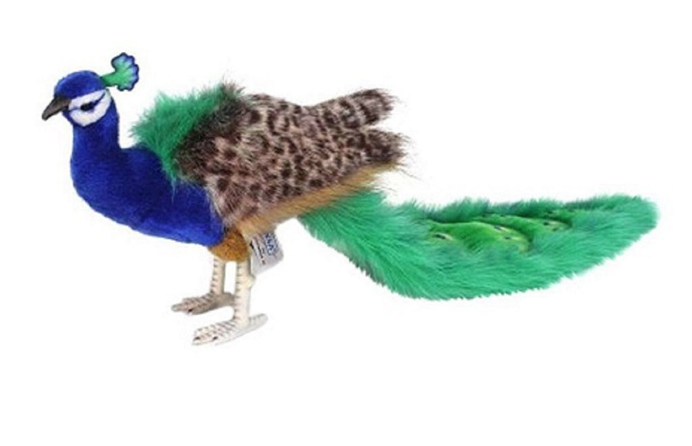 HANSA - PLUSH ANIMAL: PEACOCK 24CM 