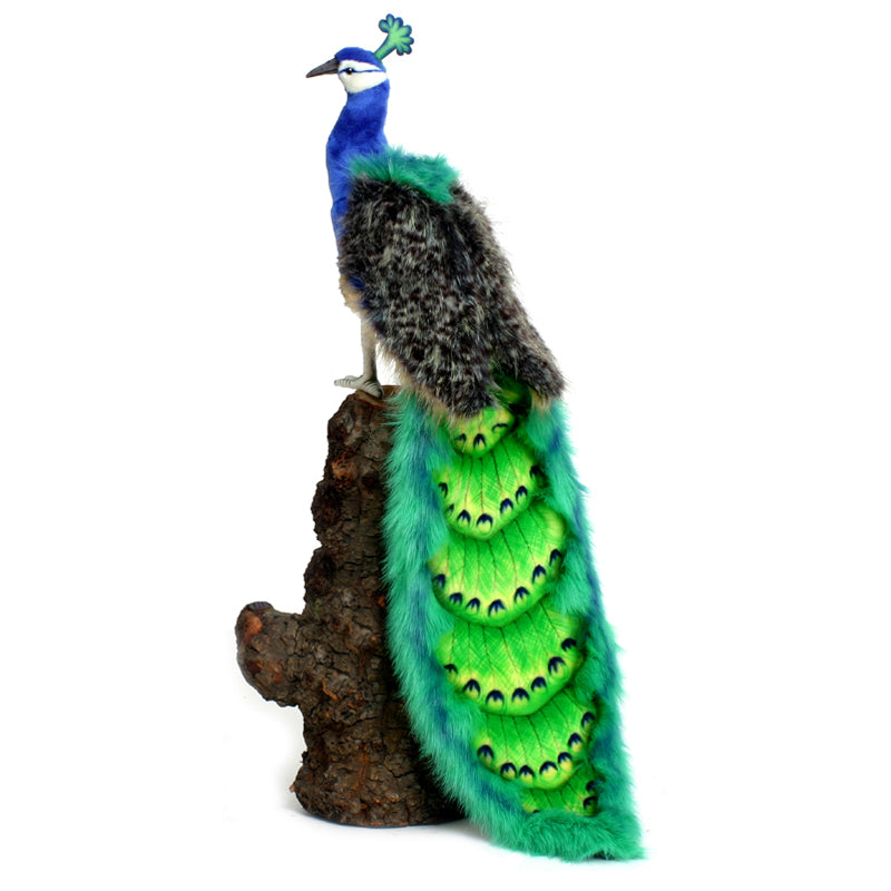 HANSA - PLUSH ANIMAL: PEACOCK 100CM 