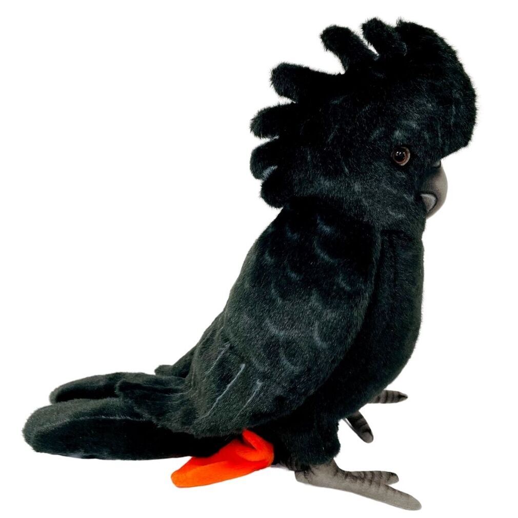 HANSA - HAND PUPPET: BLACK COCKATOO 