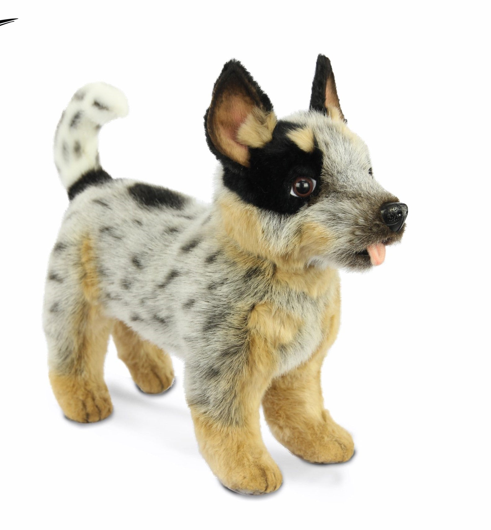 HANSA PLUSH ANIMAL BLUE HEELER PUPPY STANDING 41CM