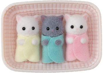 SYLVANIAN FAMILIES - PERSIAN CAT TRIPLETS