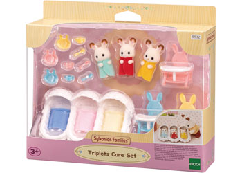 SYLVANIAN FAMILIES - TRIPLETS CARE SET