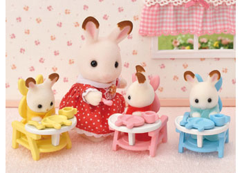 SYLVANIAN FAMILIES - TRIPLETS CARE SET