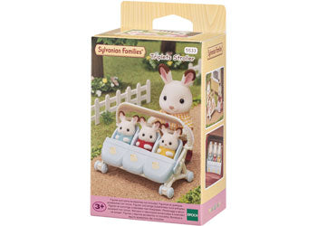 SYLVANIAN FAMILIES - TRIPLETS STROLLER