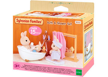 SYLVANIAN FAMILIES - BATH AND SHOWER SET