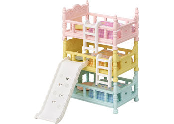 SYLVANIAN FAMILIES - TRIPLE BUNK BEDS 