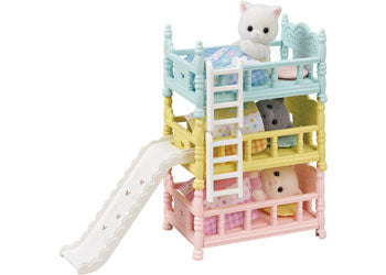 SYLVANIAN FAMILIES - TRIPLE BUNK BEDS 