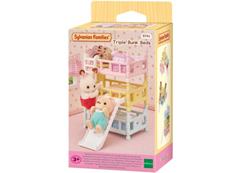 SYLVANIAN FAMILIES - TRIPLE BUNK BEDS 