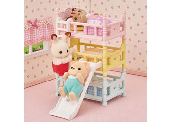 SYLVANIAN FAMILIES - TRIPLE BUNK BEDS 