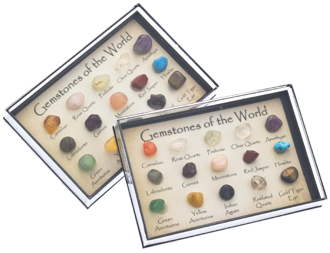 GEMSTONES OF THE WORLD MINI GEM CHART BOX