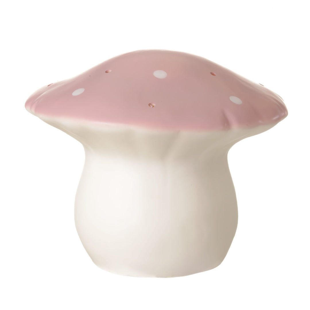 HEICO - MEDIUM VINTAGE PINK MUSHROOM LAMP 