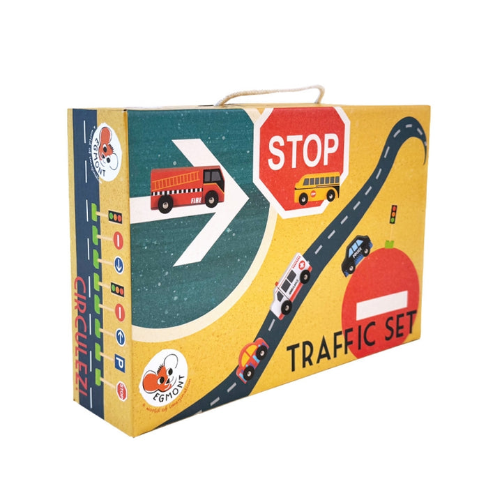 EGMONT - WOODEN TRAFFIC SET