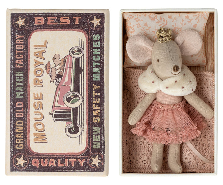 MAILEG - MOUSE: PRINCESS IN A MATCHBOX 