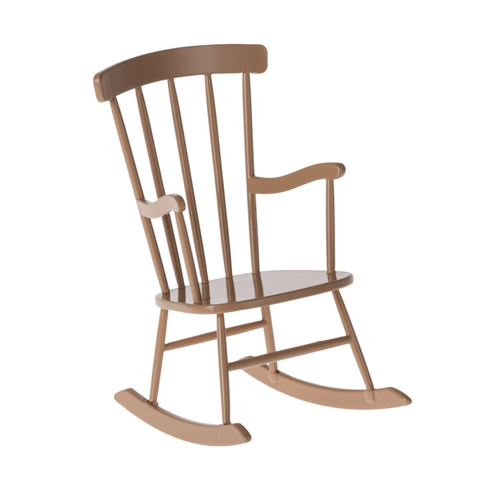 MAILEG - FURNITURE: MINI ROCKING CHAIR DARK POWDER 