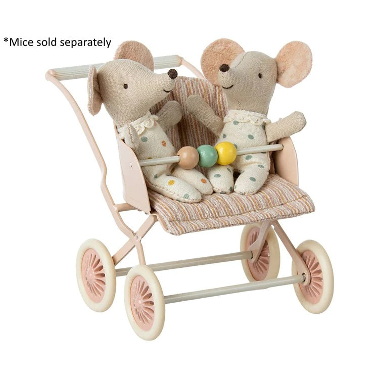 MAILEG - HOME & ACC: MY BABY STROLLER ROSE