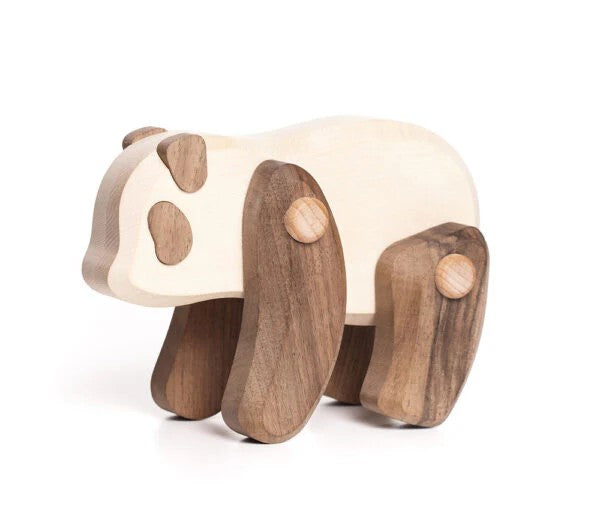 BAJO - WOODEN ENDANGERED ANIMALS: PANDA 