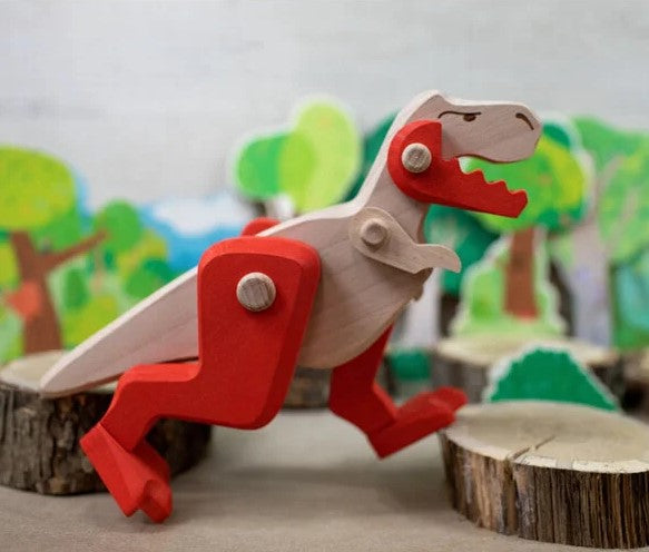 BAJO - WOODEN EXTINCT ANIMAL: T REX