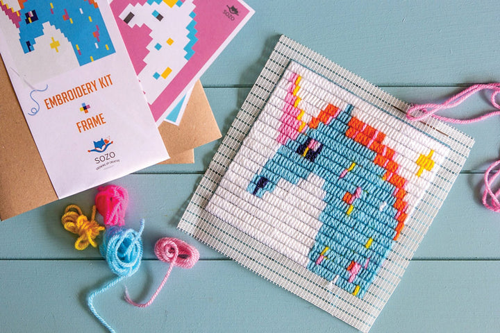 SOZO - UNICORN PICTURE FRAME KIT