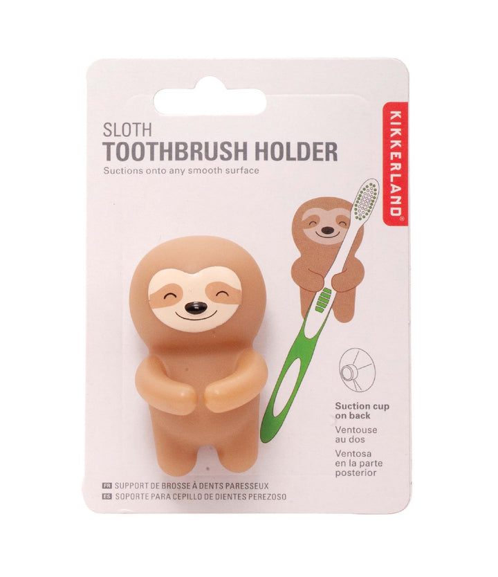 KIKKERLAND - TOOTHBRUSH HOLDER: SLOTH