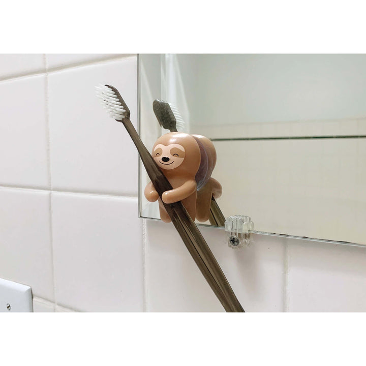 KIKKERLAND - TOOTHBRUSH HOLDER: SLOTH