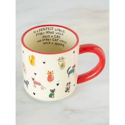 NATURAL LIFE - MUG: EVERY CAT HAS A HOME