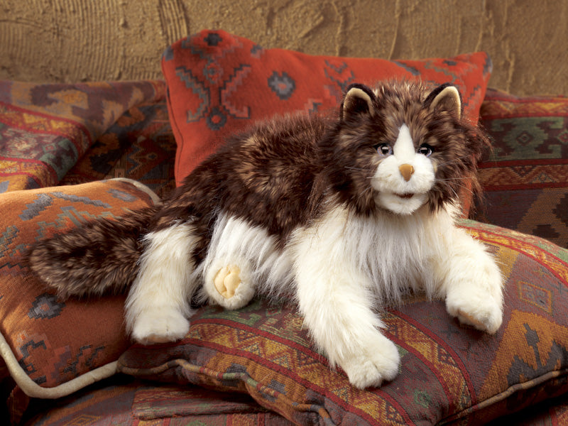 FOLKMANIS - HAND PUPPET - RAGDOLL CAT 