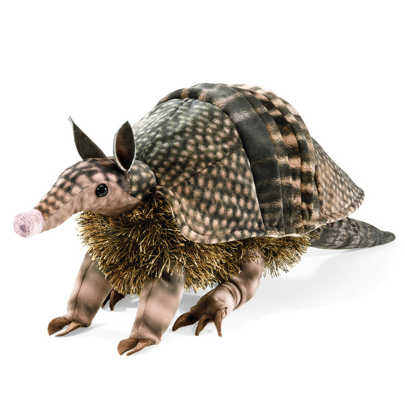 FOLKMANIS - HAND PUPPET: ARMADILLO 