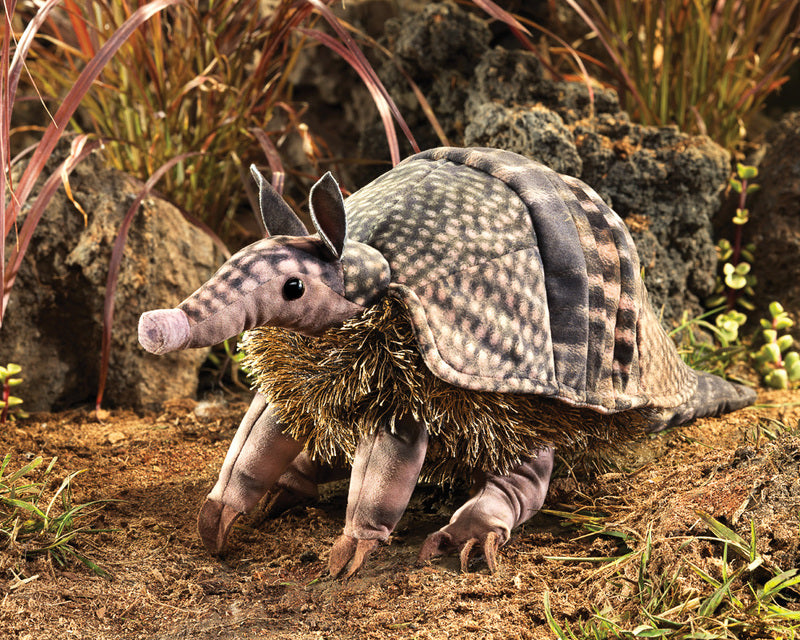 FOLKMANIS - HAND PUPPET: ARMADILLO 