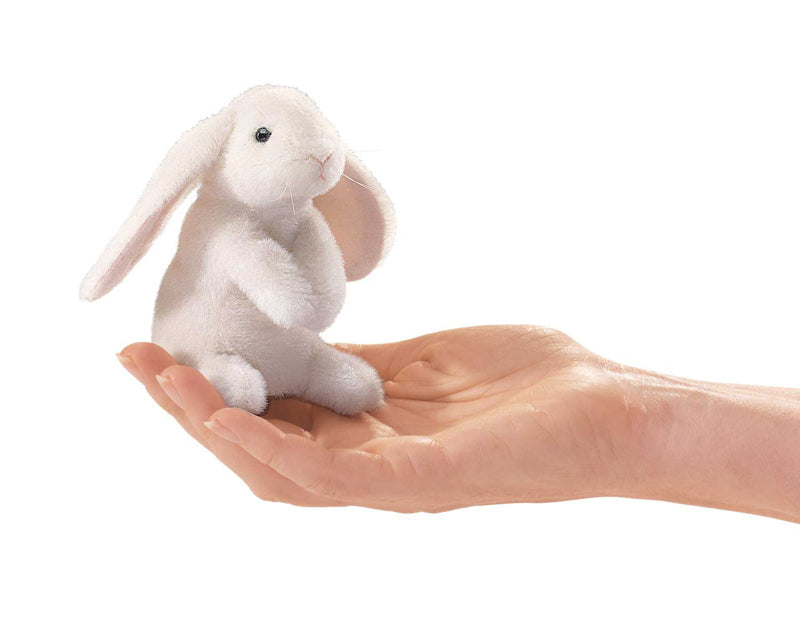 FOLKMANIS - FINGER PUPPET - MINI LOP EAR RABBIT