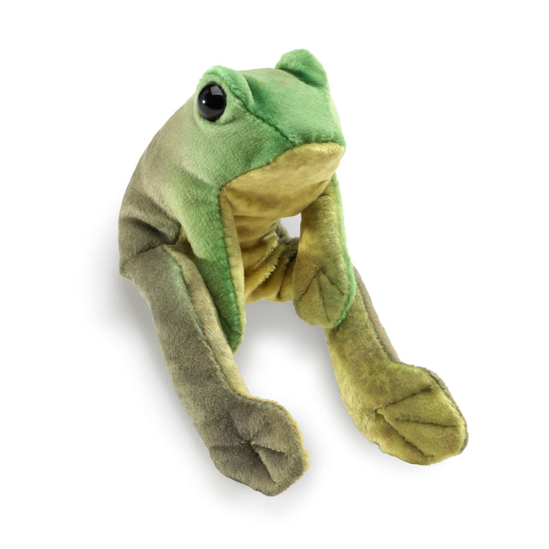 FOLKMANIS - FINGER PUPPET: MINI SITTING FROGS 