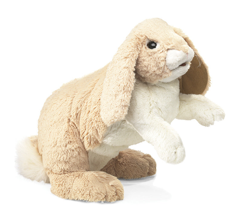 FOLKMANIS - HAND PUPPET: FLOPPY BUNNY RABBIT 