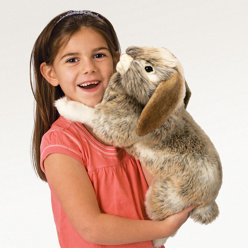 FOLKMANIS - HOLLAND LOP RABBIT PUPPET 