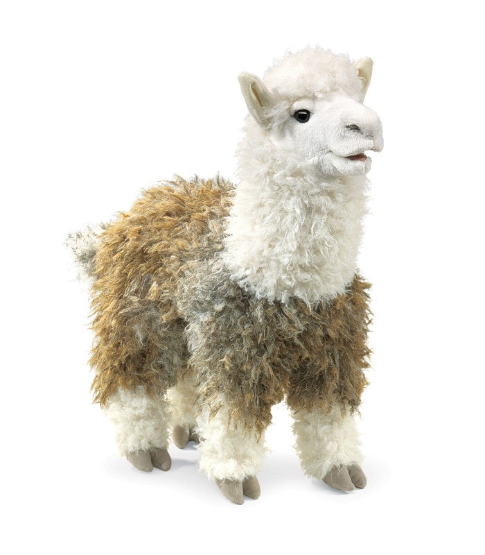 FOLKMANIS - HAND PUPPET - ALPACA 