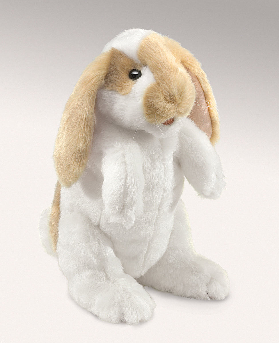 FOLKMANIS - HAND PUPPET; STANDING LOP RABBIT 