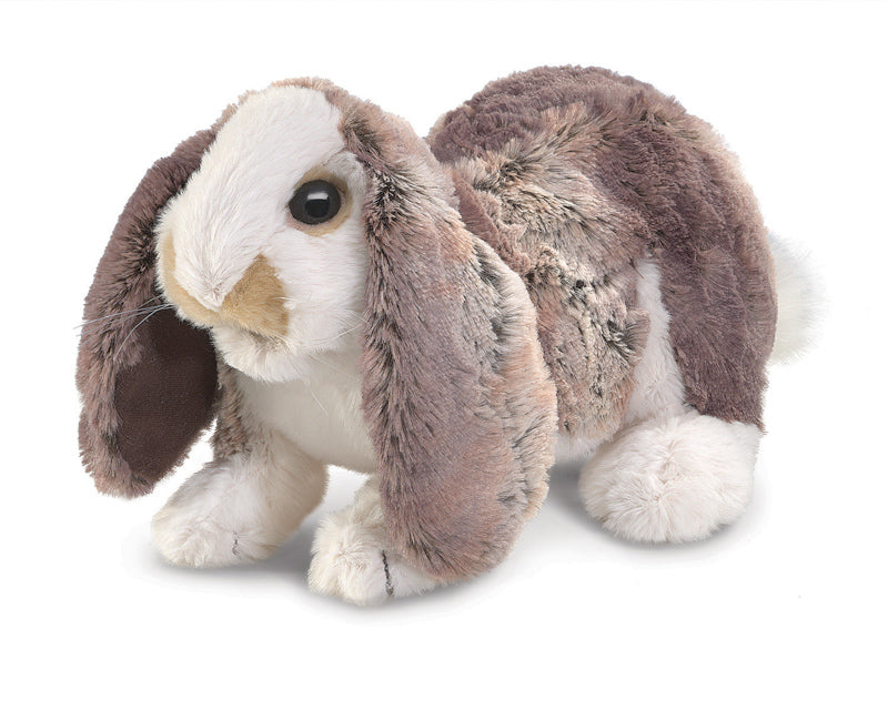 FOLKMANIS - HAND PUPPET: BABY LOP RABBIT 