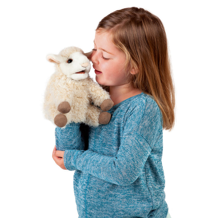 FOLKMANIS - HAND PUPPET: SMALL LAMB 