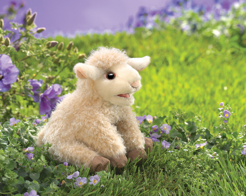 FOLKMANIS - HAND PUPPET: SMALL LAMB 