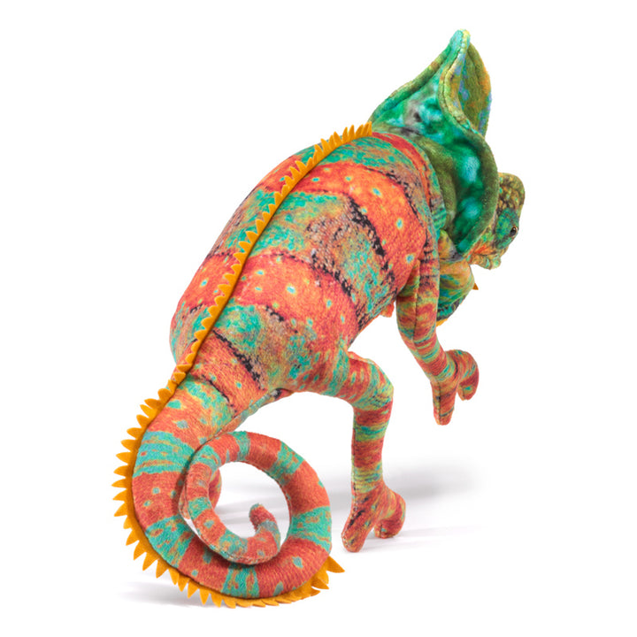 FOLKMANIS - HAND PUPPET: SMALL CHAMELEON 