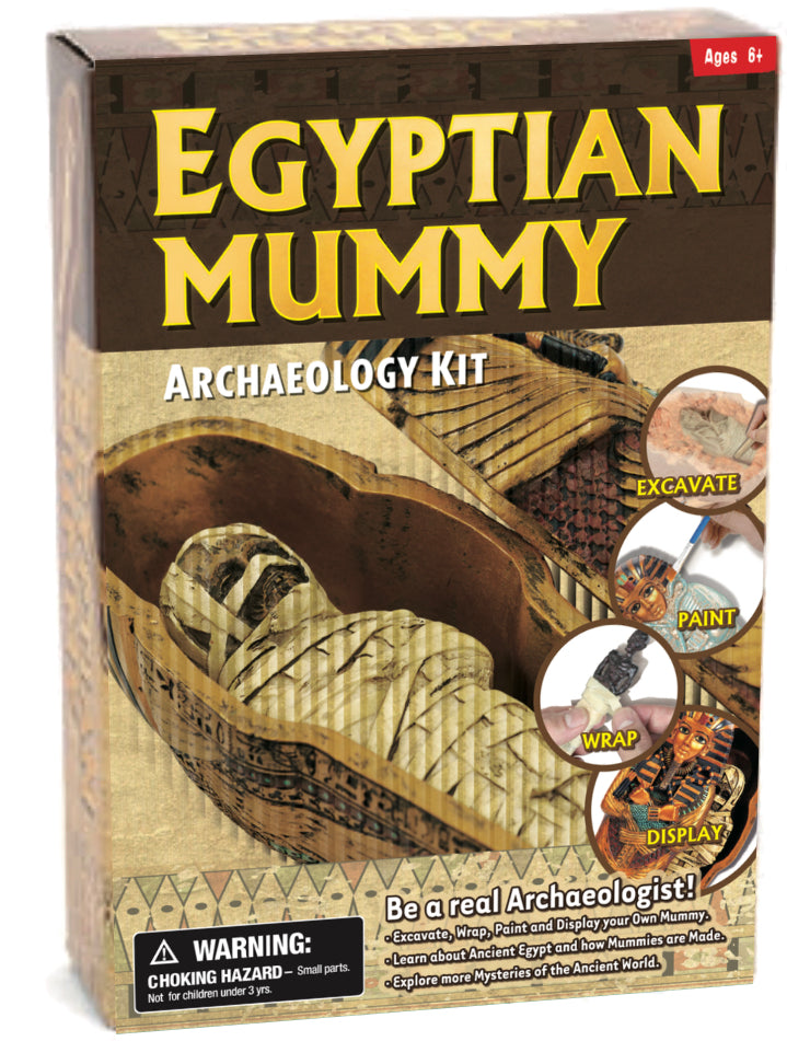 DISCOVER SCIENCE - EGYPTIAN MUMMY ARCHEOLOGY KIT