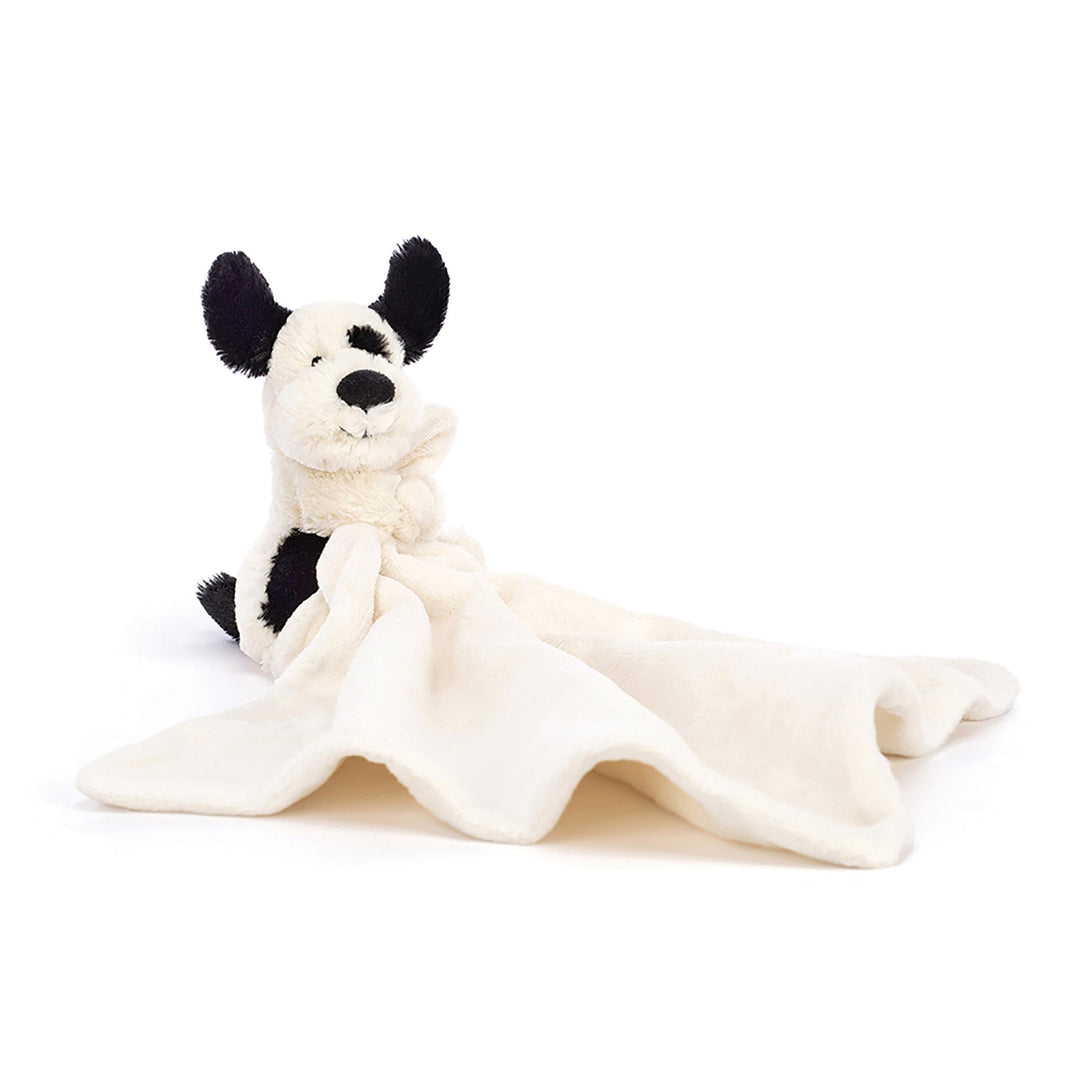 JELLYCAT - BASHFUL BLACK AND WHITE PUPPY SOOTHER