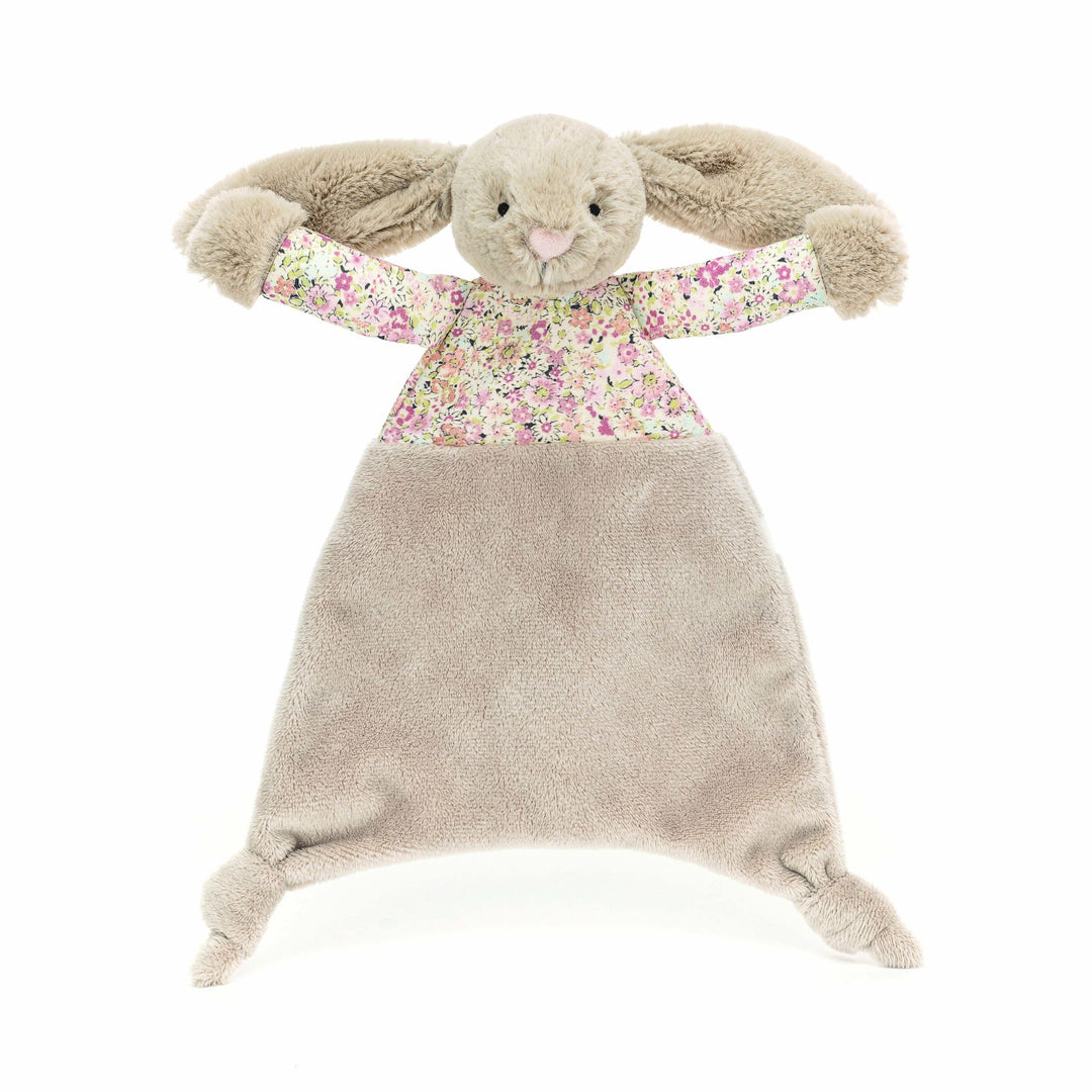 JELLYCAT - BLOSSOM BASHFUL BEA BEIGE BUNNY COMFORTER