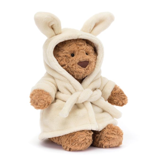 JELLYCAT - BARTHOLOMEW BEAR IN A BATH ROBE 