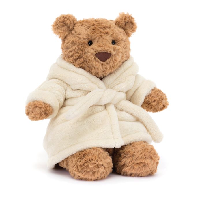 JELLYCAT - BARTHOLOMEW BEAR IN A BATH ROBE 